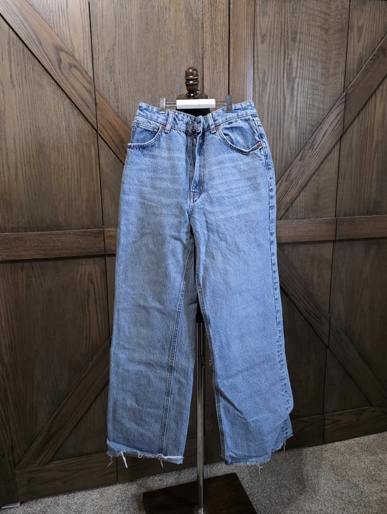 Zara Denim - Zara Light Blue Wide-Leg Women's Jeans